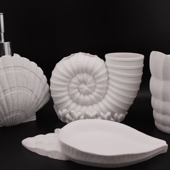 Sweet Home Collection Bathroom Accessories Set - 4 piece - Picture 5 of 5